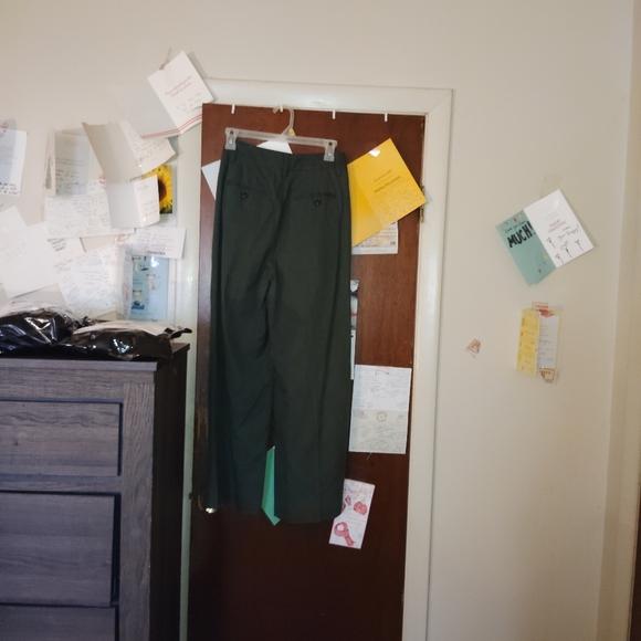 MADEWELL Drapey Pleated Wide Leg Pants XS - Picture 10 of 13